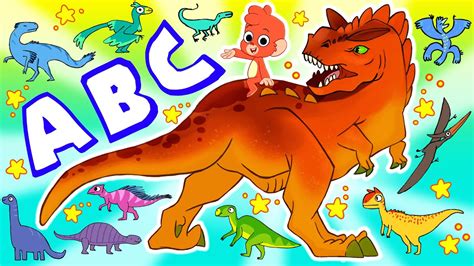 Learn DINOSAUR names | ABC for kids | Club Baboo | D is for Dinosaur ...