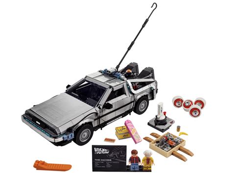 BACK TO THE FUTURE DeLorean LEGO Set Includes All Three Film Versions - Nerdist