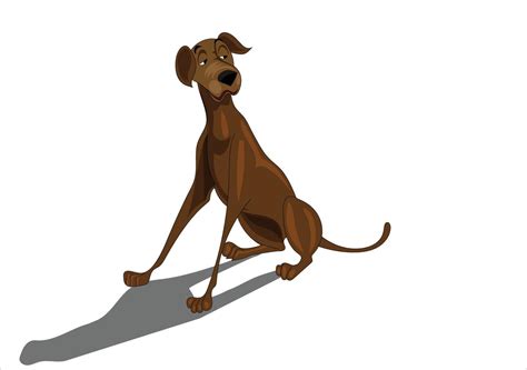 Disney dog character vector illustration 17370752 Vector Art at Vecteezy