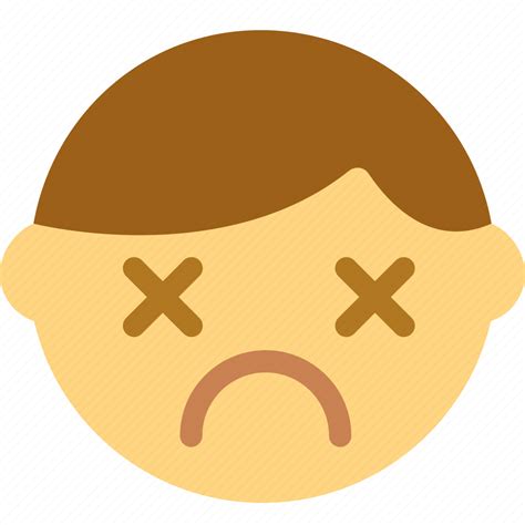 Dead, emoji, emoticon, face icon - Download on Iconfinder