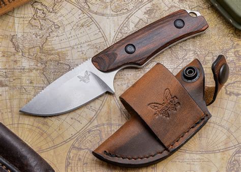 Benchmade Knives: 15016-2 HUNT - Hidden Canyon Hunter - Stabilized Wood ...