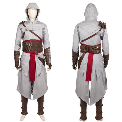 Assassins Creed Altair Costume Cosplay Outfit for Men/Women/Kids Custo ...