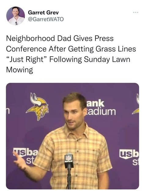 Ella Maxwell: Kirk Cousins Press Conference Memes