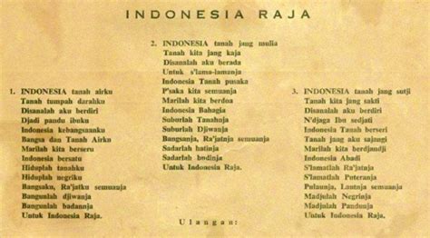 Sejarah Lagu Kebangsaan Indonesia Raya – RakasmadaNgawi