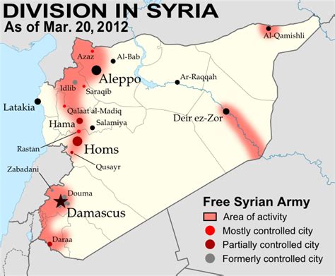 Syrian Uprising: Map Update 2 - Political Geography Now