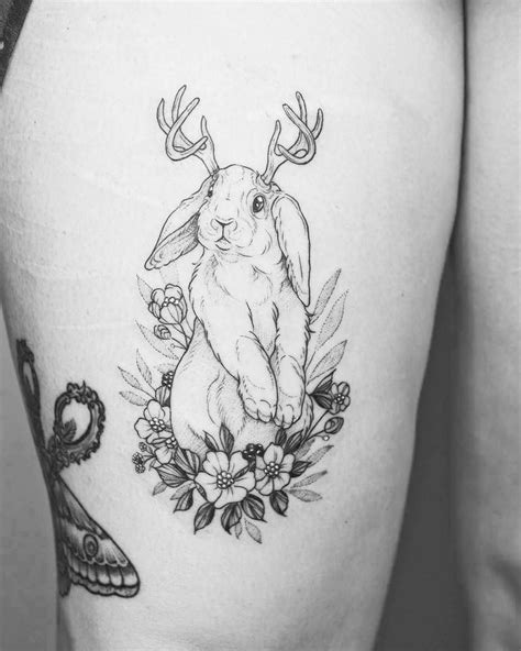 Pin by Dani on Tattoo | Animal tattoos, Bunny tattoos, Tattoos