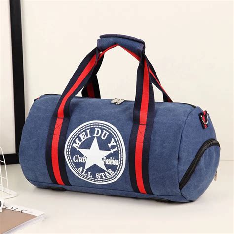 Durable Multifunction Handbag Men Canvas Sport Bag Training Gym Bag Women Fitness Bags Outdoor ...