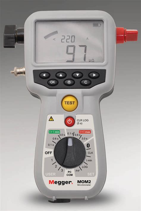 New Hand-held, High Current Micro-ohmmeter from Megger Delivers Up to 240 A of Current