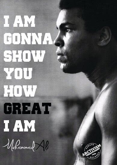 "MUHAMMAD ALI - I AM GONNA SHOW YOU HOW GREAT I AM" Posters by ...