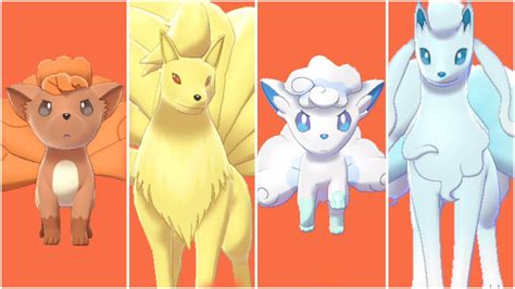 FULL VULPIX EVOLUTION TEAM ! ( Vulpix , Ninetales , Vulpix Alola ...