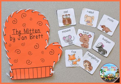 Mitten Mischief! {reading, retelling & writing for The Mitten by Jan Brett} | Kindergarten art ...