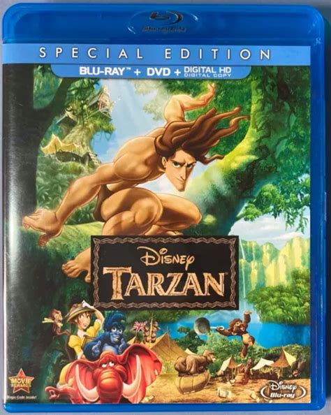 TARZAN SPECIAL EDITION Blu-Ray + DVD Edition Disney EUR 28,55 - PicClick IT