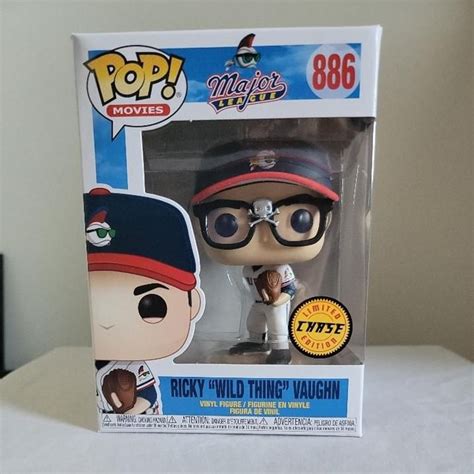 Verified Ricky "Wild Thing" Vaughn (Glasses) Funko Pop! | Whatnot