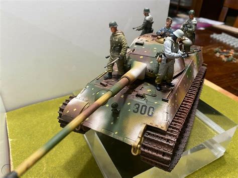 1/35 scale built german king tiger tank | #3854378121