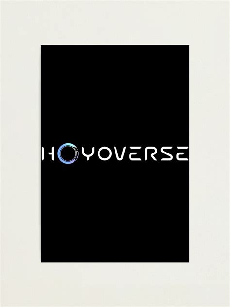 "Hoyoverse Merch Hoyoverse Logo" Photographic Print for Sale by ...