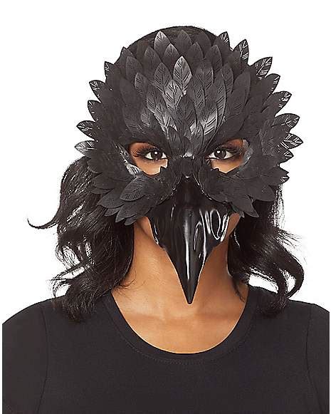 Black Crow Mask - Spirithalloween.com