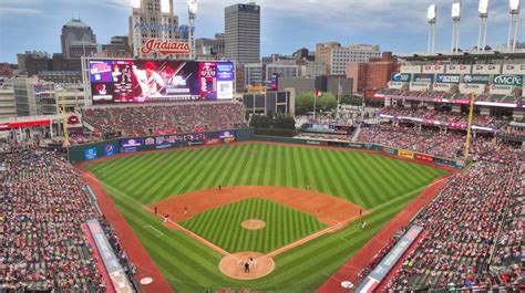 Progressive Field - Cleveland, OH - Home of the Cleveland Indians | Mlb stadiums, Ballparks ...