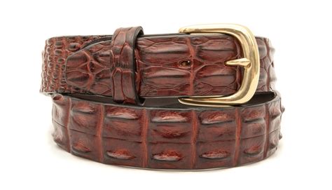 Crocodile Skin Hornback Belt – Crocodile Darwin