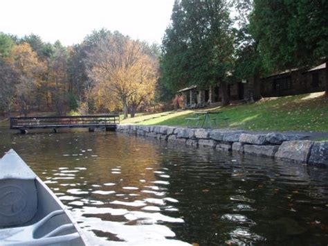 Camping at GILBERT LAKE STATE PARK, NY