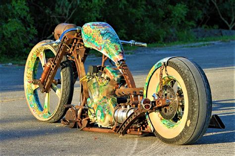 Custom Rat Rod Bobber Motorcycle | Reviewmotors.co