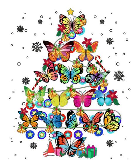 Butterfly Christmas Tree Funny - Kirara - Digital Art, Holidays & Occasions, Christmas, Santa ...