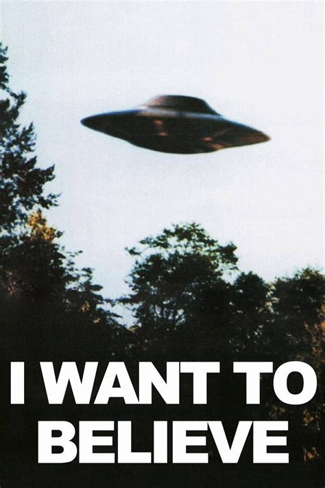 I WANT TO BELIEVE THE X-FILES UFO PHOTO ORIGINAL TV SHOW PRINT PREMIUM POSTER | eBay