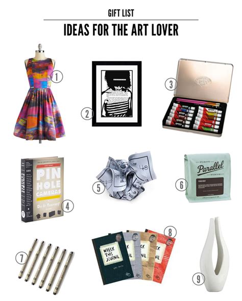 My Favorite Gift Ideas for the Art Lover | Ciera Design Studio