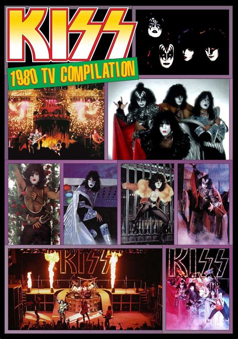 Kiss [1980] 1980 TV Compilation | Kiss concert, Kiss band, Kiss rock bands