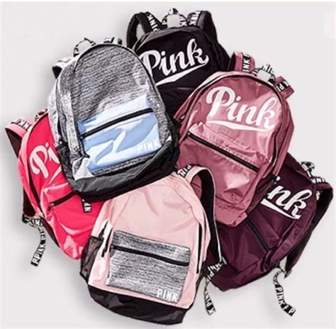 VICTORIAS SECRET VS PINK FULL SIZE CAMPUS BACKPACK BOOKBAG CHOOSE COLOR ...