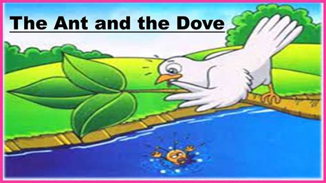 The Ant and the dove moral story in 10 lines || English || Hindi - YouTube