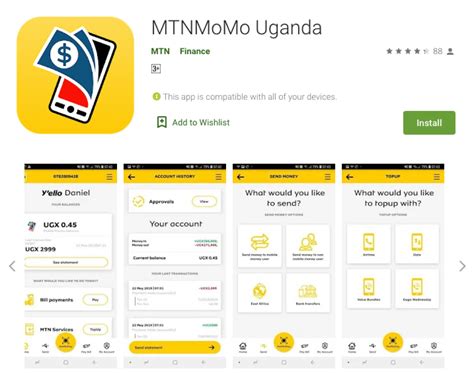 Getting Started with the MTN Momo App, its features and how to install