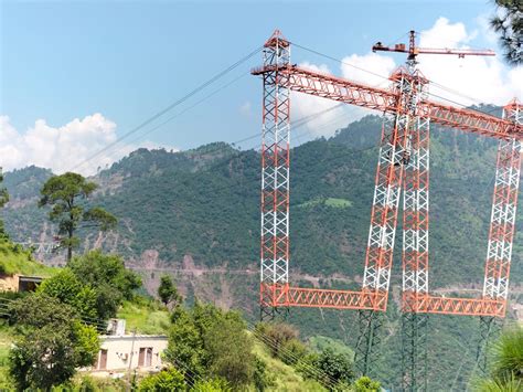 HONOURED TO BE PART OF THE CHENAB BRIDGE INSTALLATION, THE WORLD'S HIGHEST RAILWAY ARCH BRIDGE ...