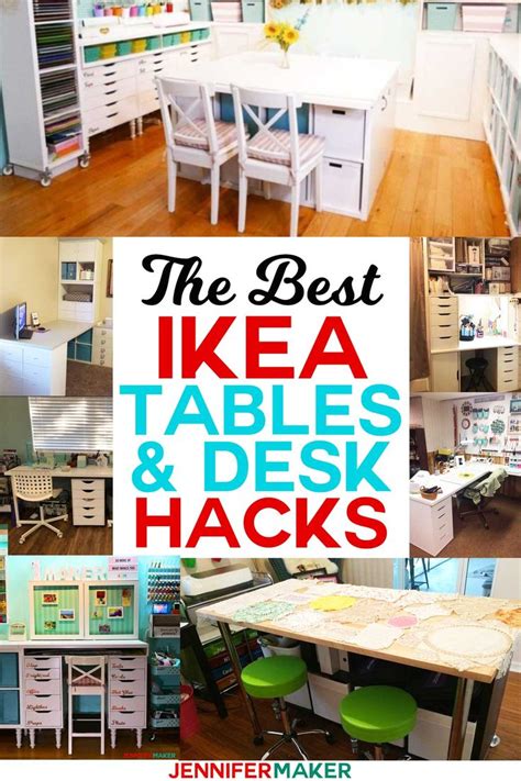 The Best IKEA Craft Room Tables and Desks Ideas | Ikea craft room, Craft room tables, Ikea crafts