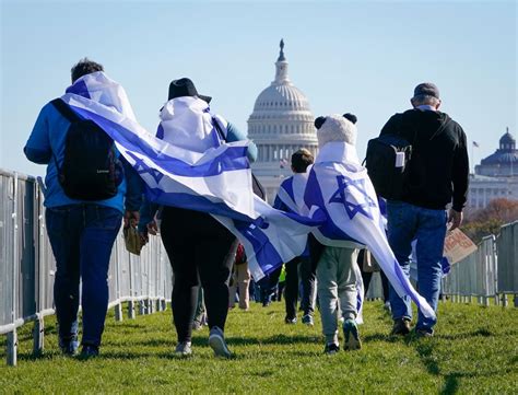 'March for Israel' rally livestream: Supporters gather in Washington DC