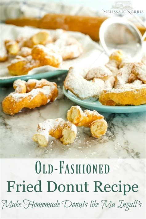 Fried Donut Recipe How to Make Donuts From Scratch - Melissa K. Norris