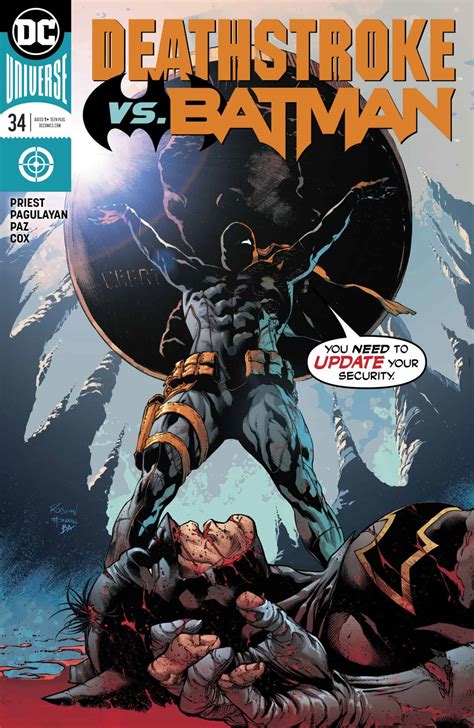 DC Comics Universe & Deathstroke #34 Spoilers: Slade Wilson Confronts Bruce Wayne As Deathstroke ...