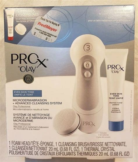 Olay Pro X Microdermabrasion 5pc Advanced Cleansing System Cleanser for ...