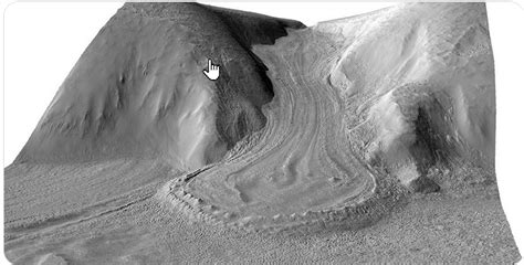 Is there direct evidence of flowing glaciers on Mars? - Space Exploration Stack Exchange