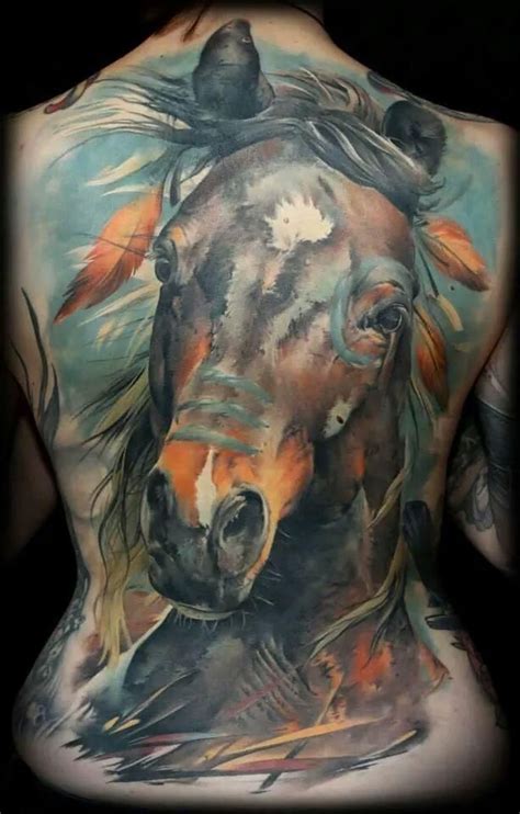 gorgeous native american horse tattoo - Imgur | Horse tattoo design, Horse tattoo, Native ...