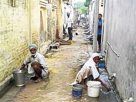 Poor drainage system in Lubana, Thuhi; Dalits harassed - Hindustan Times