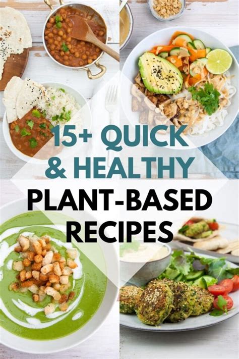 15 Quick & Healthy Plant-Based Recipes | Elephantastic Vegan