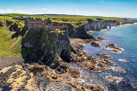 'Dunluce Castle & Mermaid’s Cave' | Irish Landscape Photographer