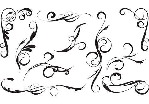 19 Free Vector Elegant Swirls Images - Elegant Swirl Designs Vector, Free Elegant Vector Swirls ...