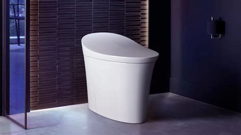 Kohler Veil 1-piece smart toilet comes with dual flush and a chic ...