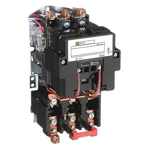 3 NEMA Size, 90 A Amps AC, Magnetic Motor Starter - 1H543|8536SEO1V06 - Grainger