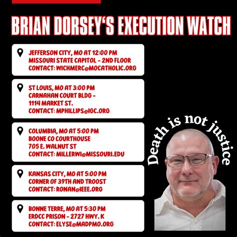 Missourians prepare for execution of Brian Dorsey