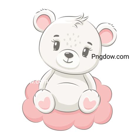 Tags - cute bear with transparent background - Pngdow - Free and ...