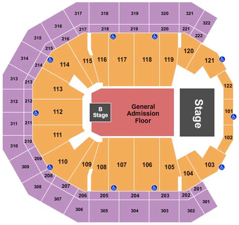 Pinnacle Bank Arena Seating Chart - Lincoln