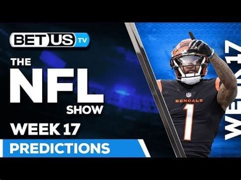 NFL Week 17 Predictions | Football Odds, Picks and Best Bets : r ...