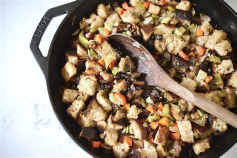 How to Make Roasted Chestnut Stuffing | Our Gabled Home